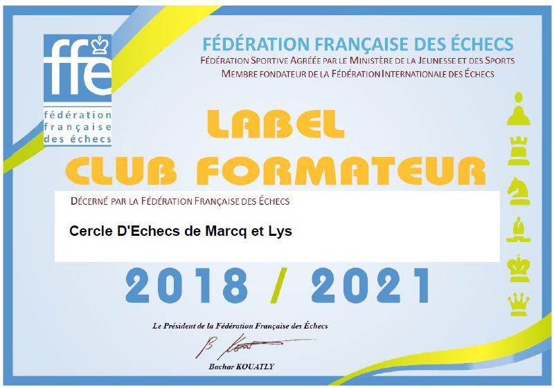 Label club Formateur